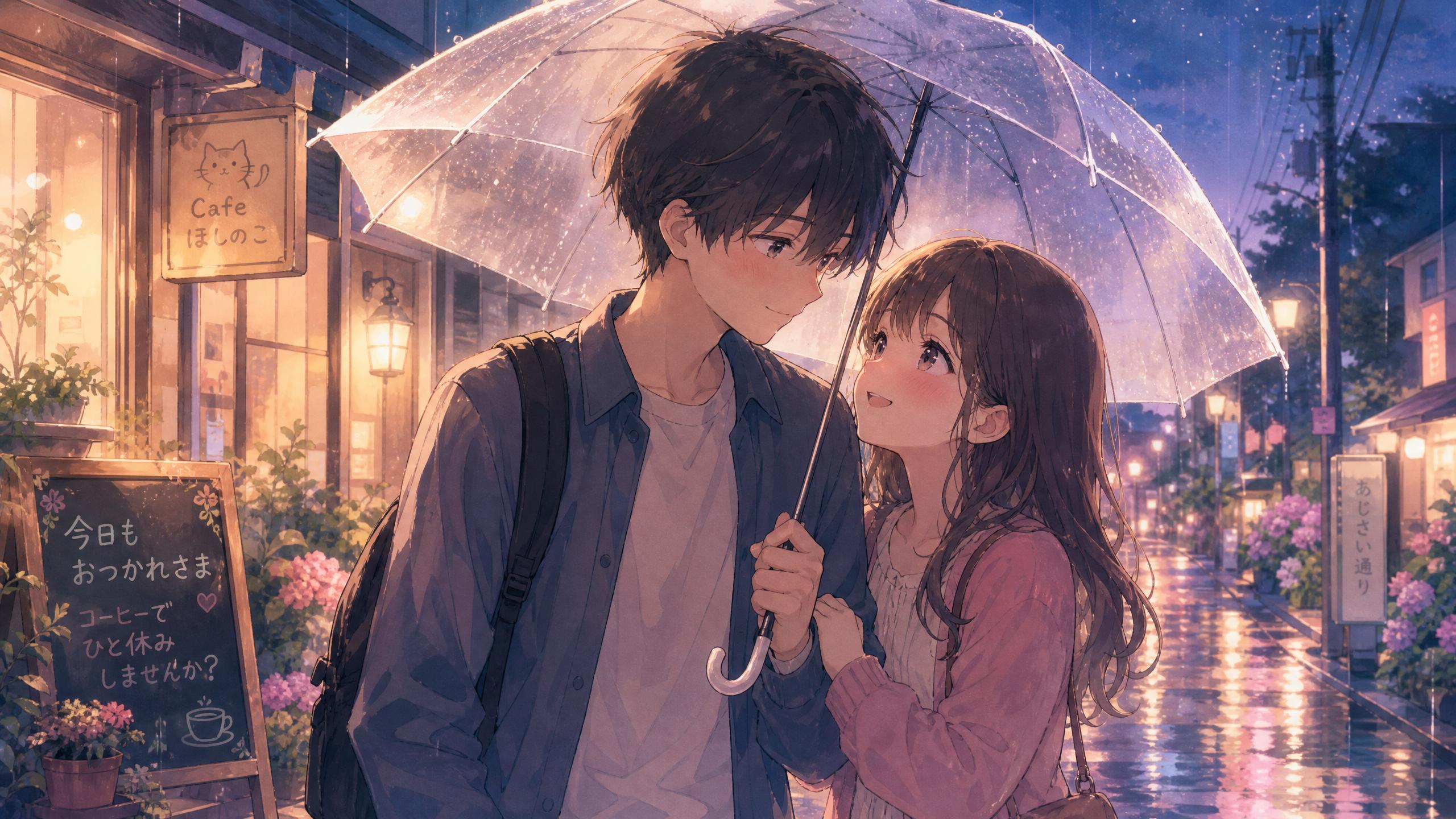 妻社-雨中相遇恋爱教程动漫合集